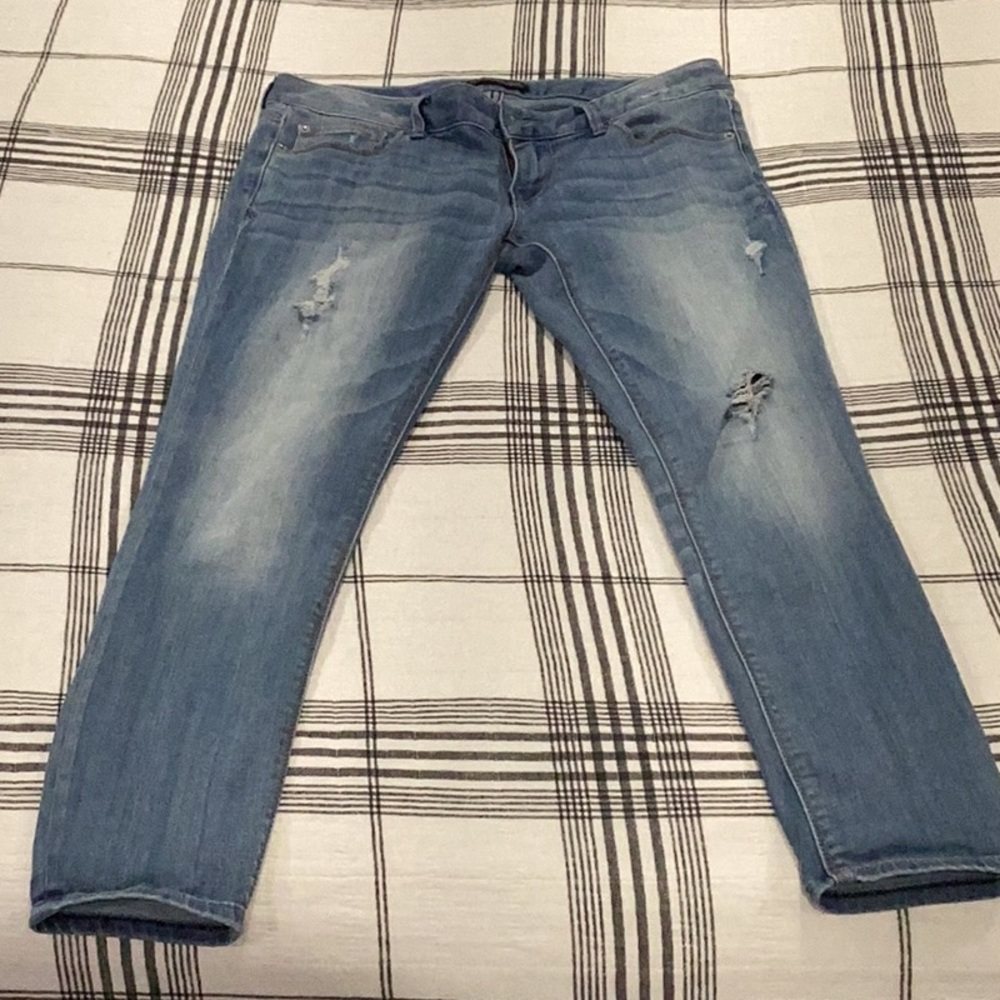 EXPRESS ANKLE JEANS